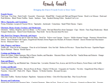 Tablet Screenshot of frenchfeast.com